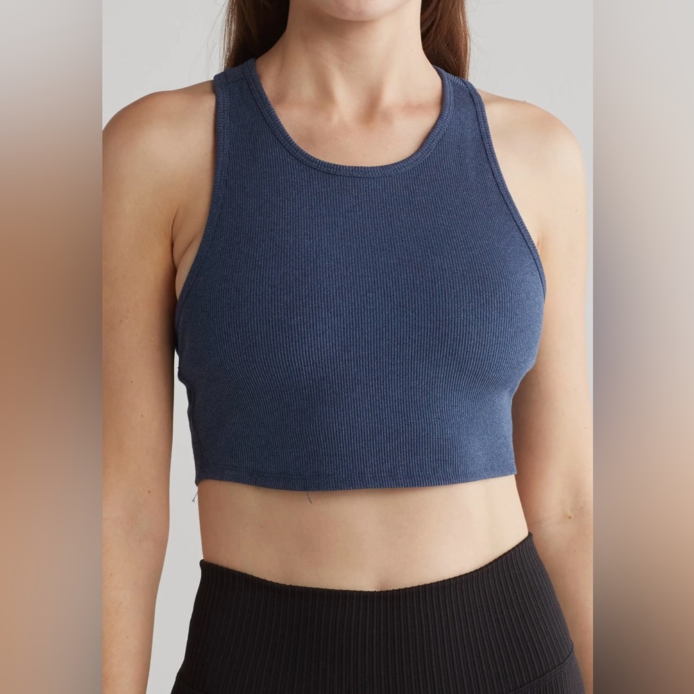 Kensi Ribbed Sports Bra LARGE Threads 4 Thought
